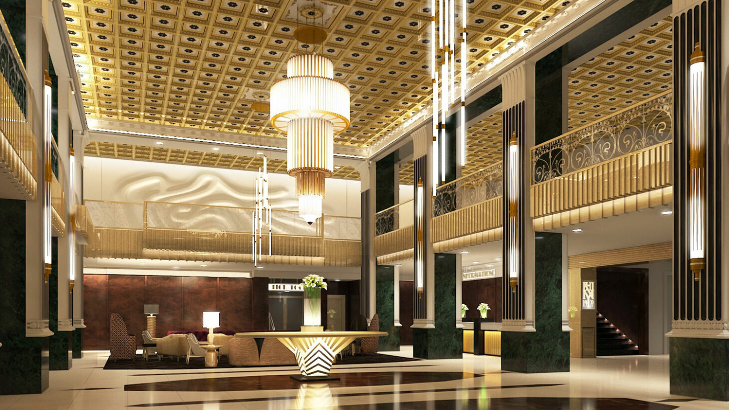 The New Yorker Hotel - on the boards  interior design project by JW Studio