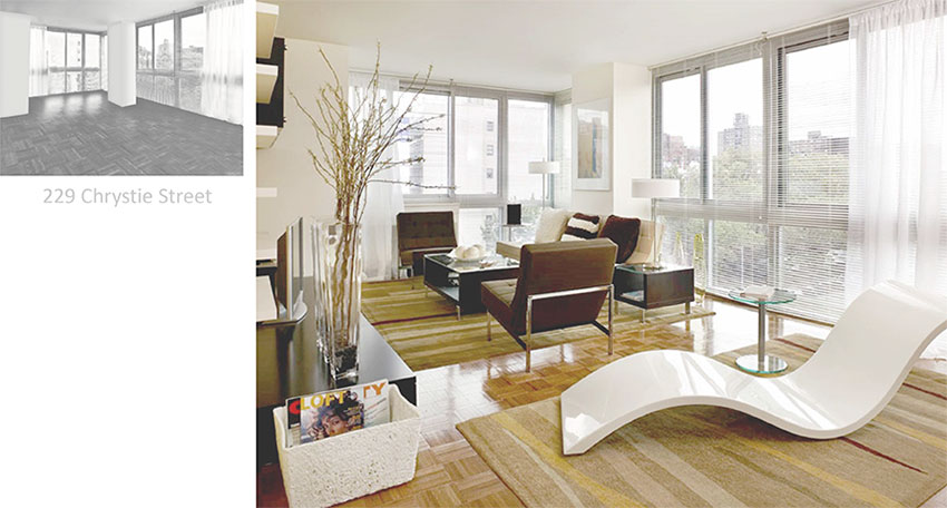 Home Staging - Before / After - international design and planning firm JW Studio