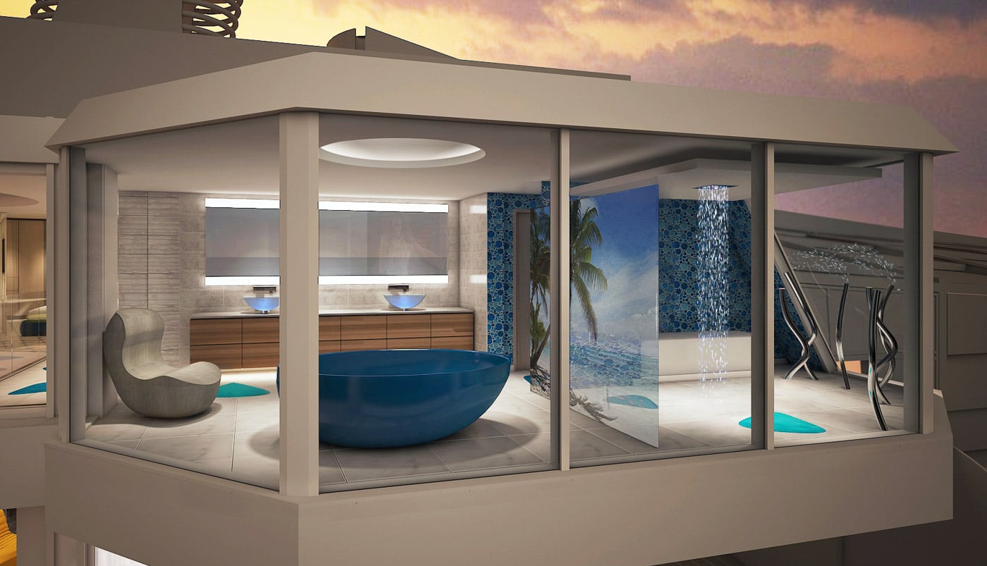 Spectrum Lofts - hospitality interior design project by JW Studio